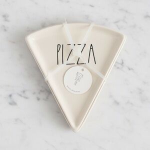 New Rae Dunn Pizza plates set of 3